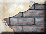 Trompe l'oeil Brick Wall