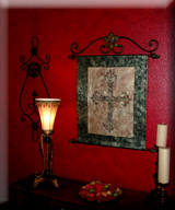 Two Color Red Glazed Wall