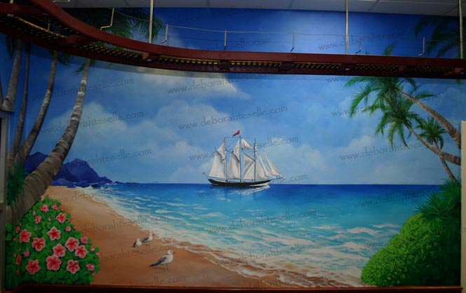 Sailboat Wall