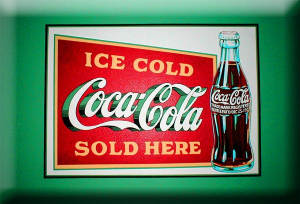 Coca Cola Wall Mural